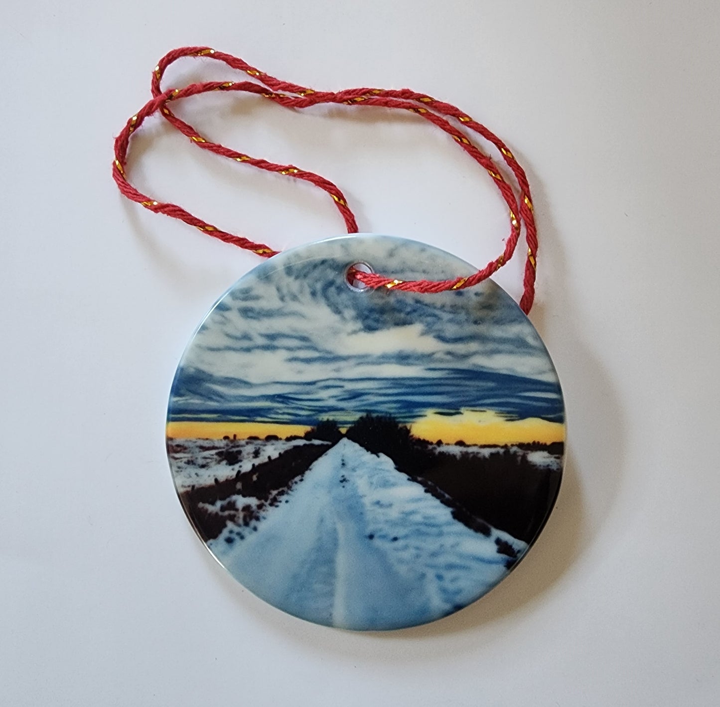 Promise Of A New Day Ceramic Ornament
