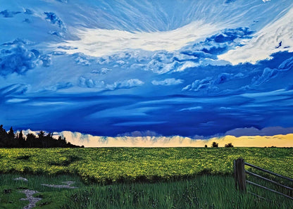 Original Art Greeting Cards (Blank) 5"x7" card -full image cover