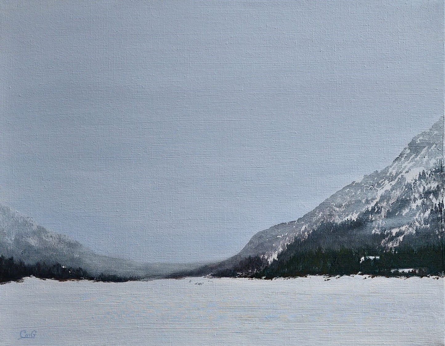 Hush | Original Artwork | Landscape Painting | 11"x14" | Oil On Canvas