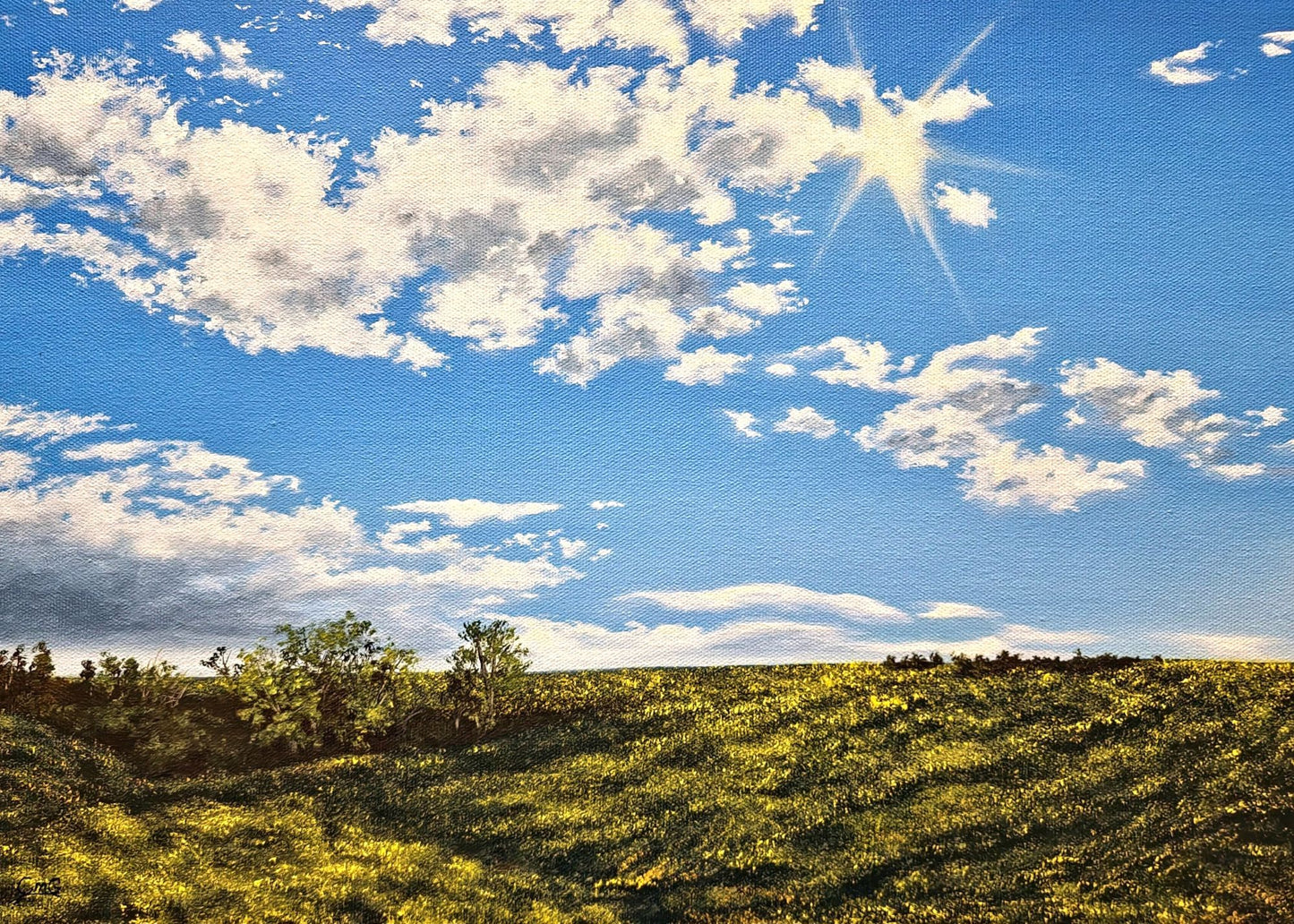 Original Art Greeting Cards (Blank) 5"x7" card -full image cover