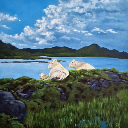 Original Art Square Greeting Cards (Blank) 5.25"x5.25" full image