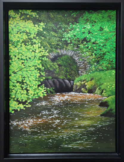 Timeless | Original Artwork | Landscape Painting | 12"x9" | Acrylic & Oil on MDF