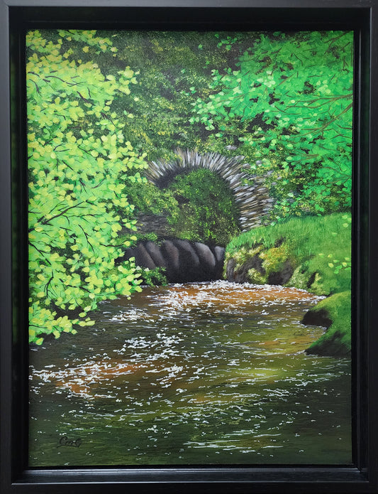 Timeless | Original Artwork | Landscape Painting | 12"x9" | Acrylic & Oil on MDF