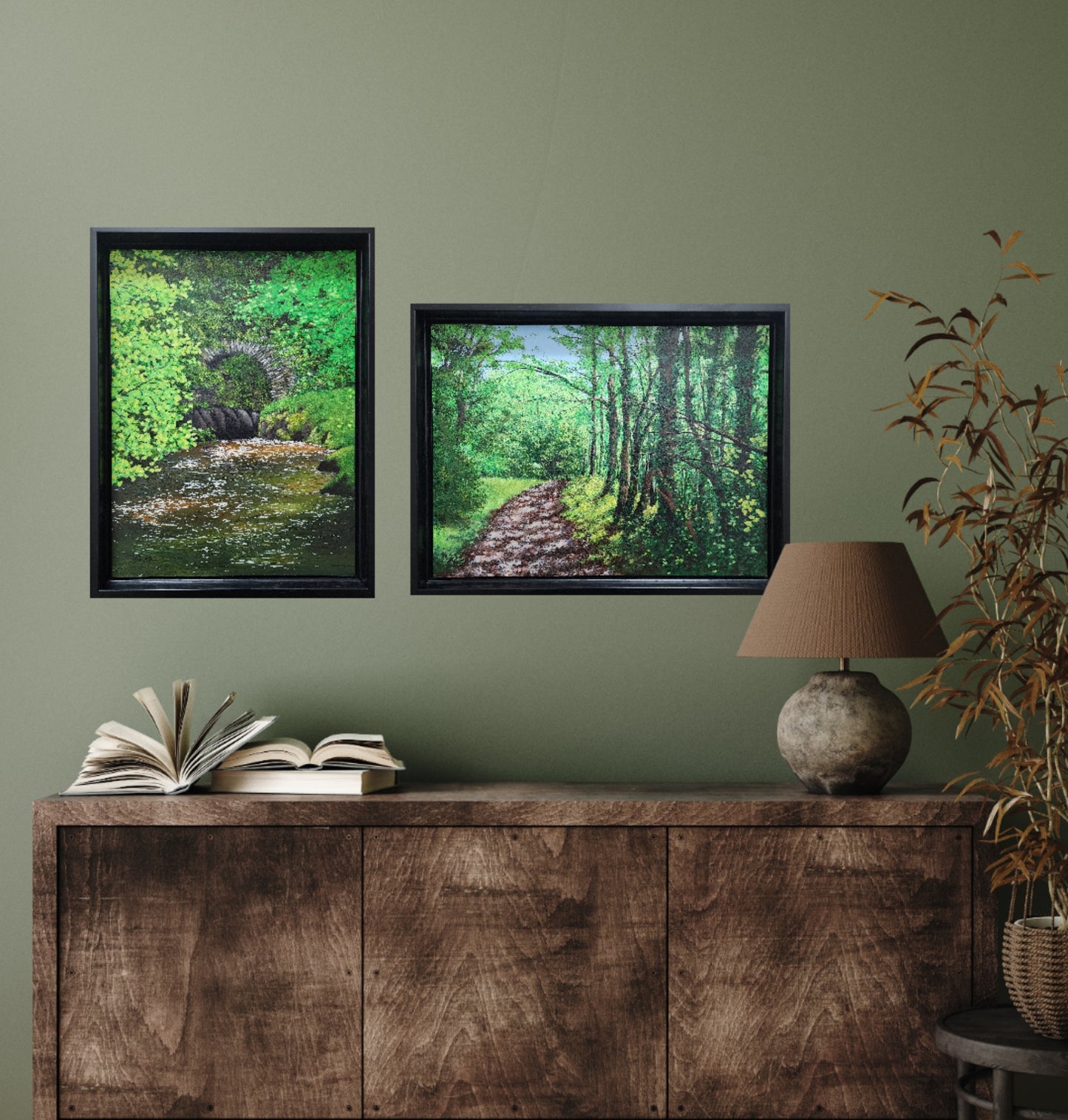 Timeless | Original Artwork | Landscape Painting | 12"x9" | Acrylic & Oil on MDF