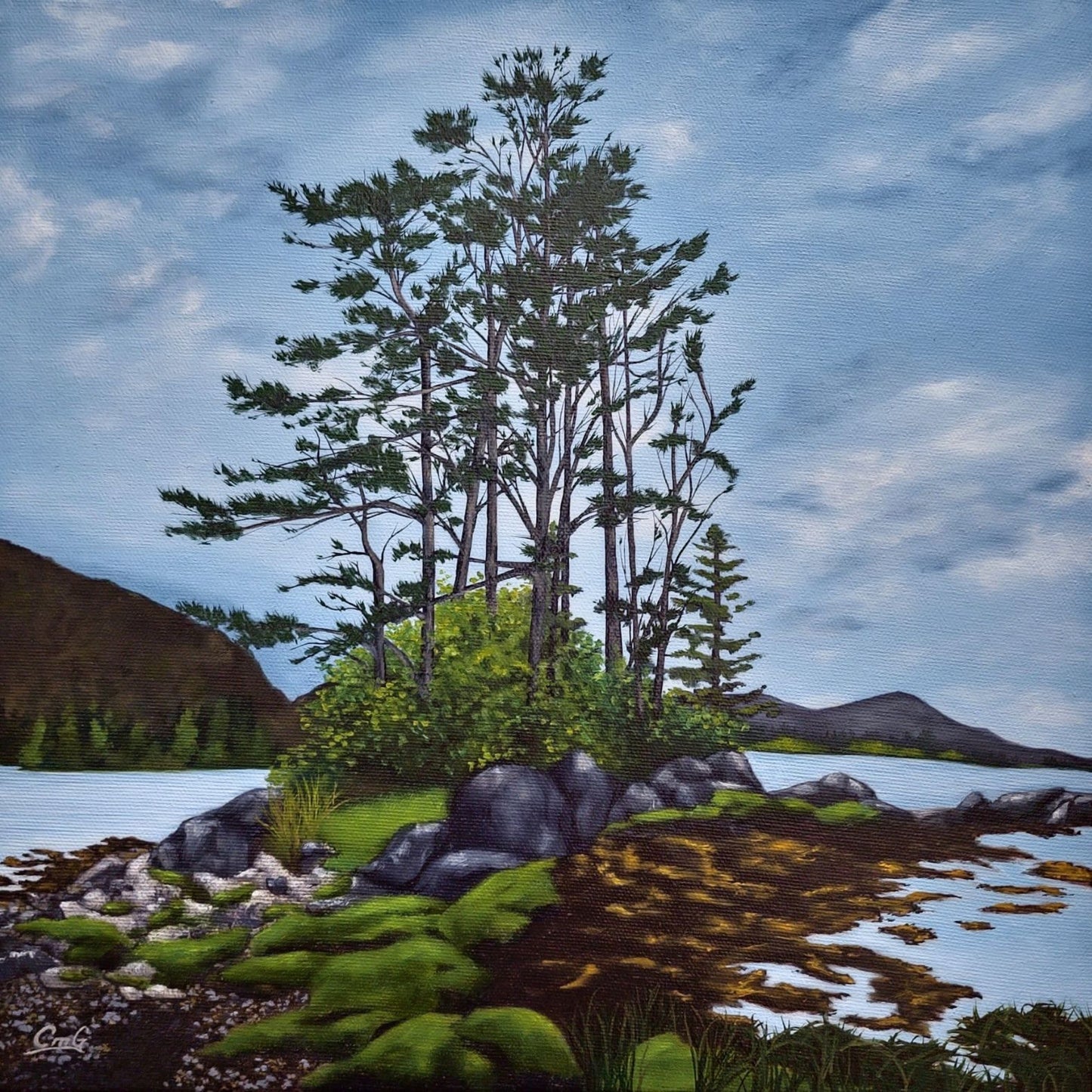 Original Art Square Greeting Cards (Blank) 5.25"x5.25" full image